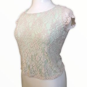 Charlotte Russe Lace Top
